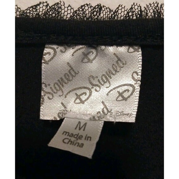 Disney D-Signed Girls Black Sparkly Blouse – Long Sleeve, Size M –Cute & Stylish - Picture 6 of 9